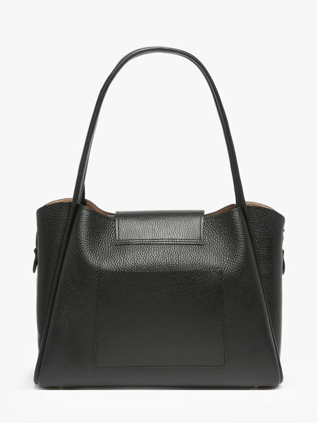 Schoudertas Ida Double Leder Lancaster Zwart ida double 85 ander zicht 4