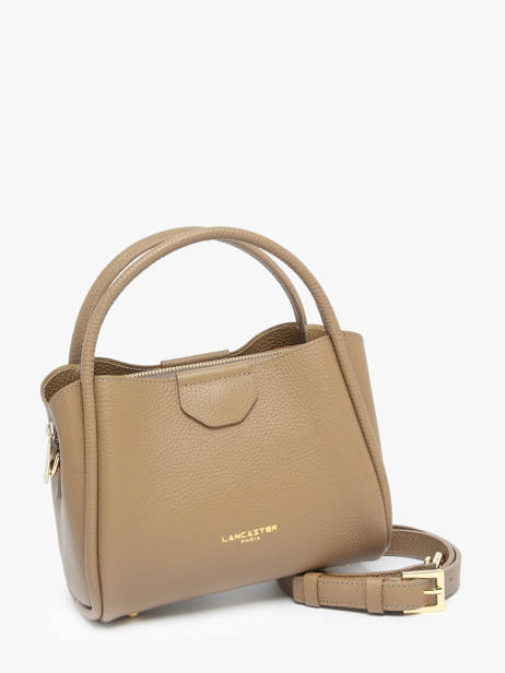 Handtassen Ida Double Leder Lancaster Beige ida double 83 ander zicht 2