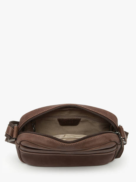 Cross Body Tas Etrier Bruin spider ESPI710M ander zicht 3