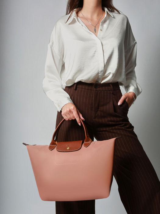 Longchamp Le pliage original Handtas Roze