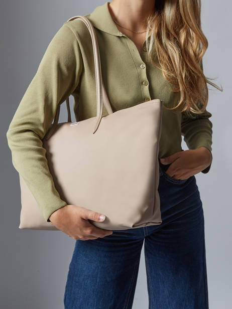 Schoudertas L.12.12 Concept Lacoste Beige l.12.12 concept NF1888PK ander zicht 1