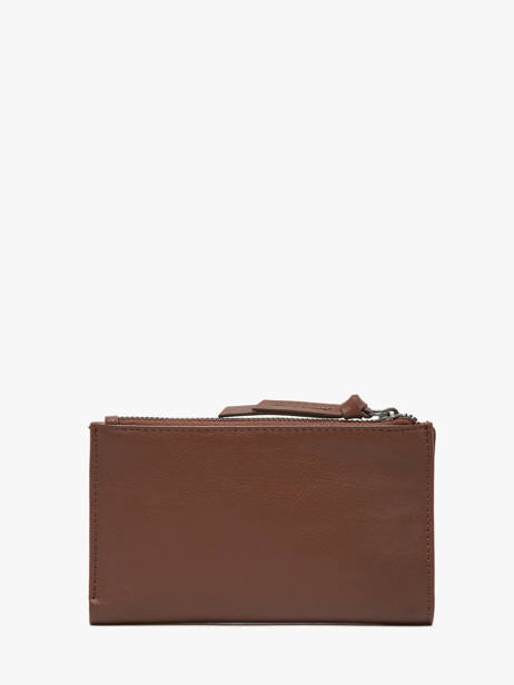 Portefeuille Leder Biba Bruin wallet 12138 ander zicht 2