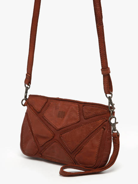 Schoudertas Heritage Leder Biba Bruin heritage DON1L ander zicht 2