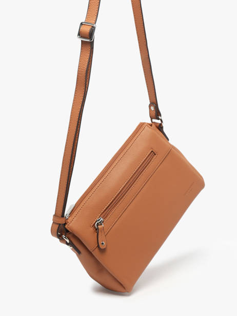 Cross Body Tas Confort Leder Hexagona Bruin confort 466744 ander zicht 1