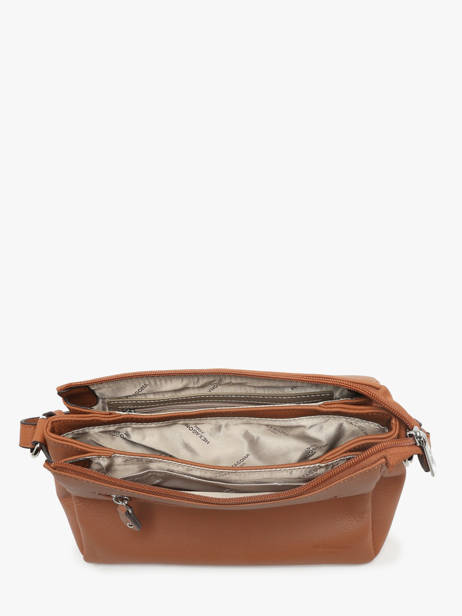 Cross Body Tas Confort Leder Hexagona Bruin confort 466744 ander zicht 2