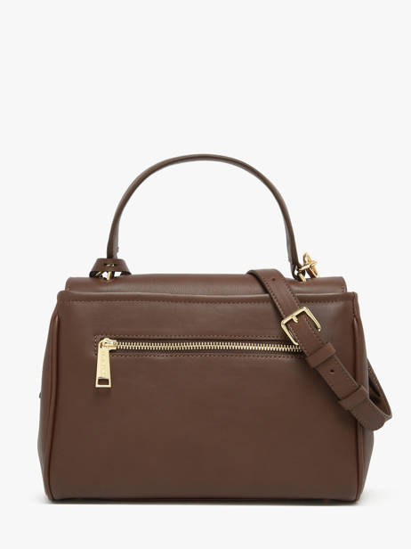 Handtas Mademoiselle Grace Leder Lancaster Bruin mademoiselle grace 102 ander zicht 3