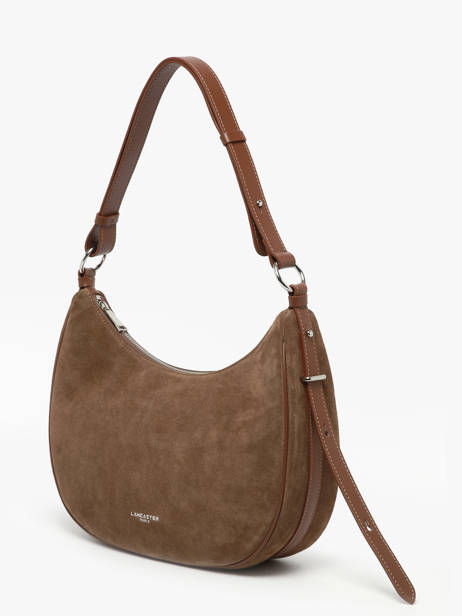Schoudertas Suede Leder Lancaster Bruin suede 82 ander zicht 1