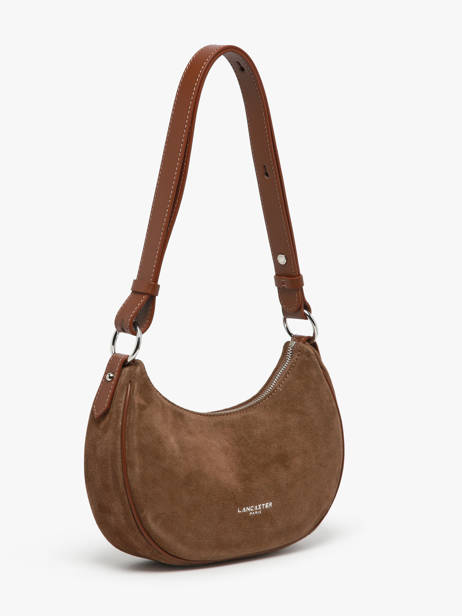 Cross Body Tas Suede Leder Lancaster Bruin suede 81 ander zicht 1