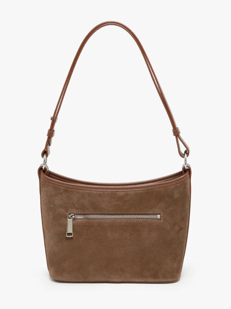 Cross Body Tas Suede Leder Lancaster Bruin suede 80 ander zicht 3