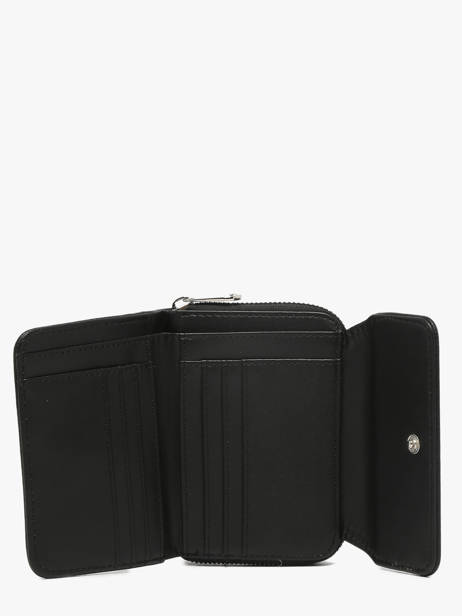 Portemonnee Classic Miniprix Zwart grained H6012 ander zicht 2