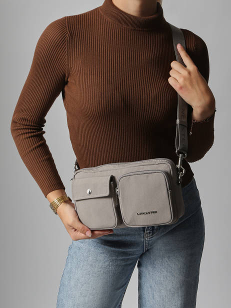 Cross Body Tas Basic Pocket Lancaster Grijs basic pocket 91 ander zicht 1