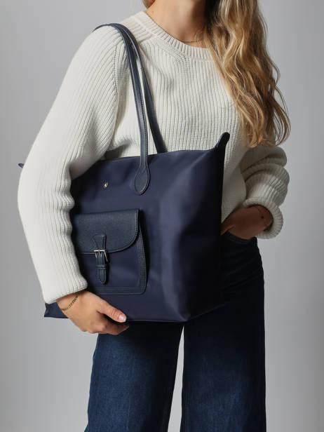 Schoudertas Kiana Nylon Hexagona Blauw kiana 1720181 ander zicht 1