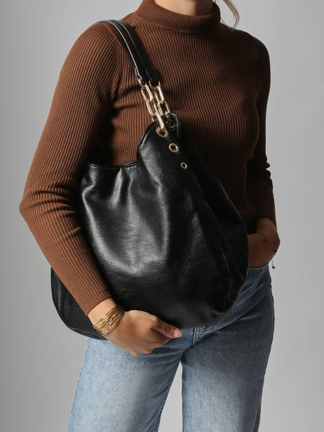 Schoudertas Plum Torrow Zwart plum TPLU2B ander zicht 1