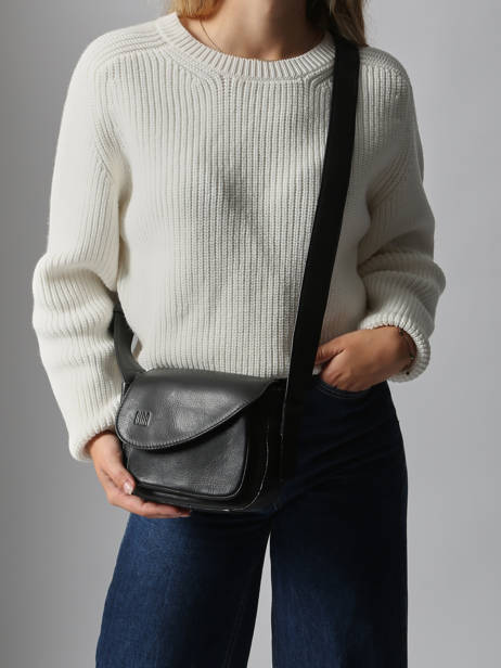 Cross Body Tas Heritage Leder Biba Violet heritage BLT1L ander zicht 1