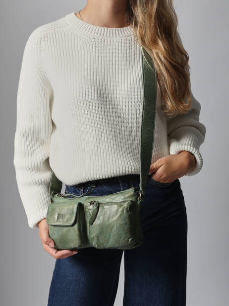 Cross Body Tas Heritage Leder Biba Bruin heritage KEO1L ander zicht 1