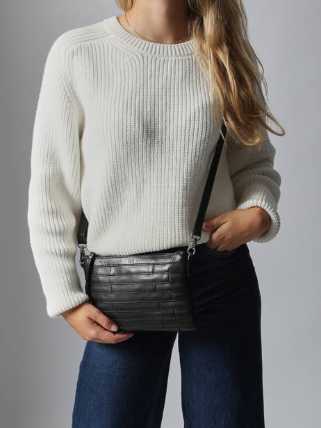 Cross Body Tas Heritage Leder Biba Violet heritage LEB16L ander zicht 1