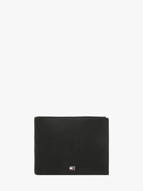 Portefeuille Leder Tommy hilfiger Zwart johnson AM00665 ander zicht 1