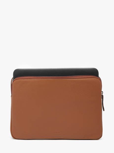 Laptophoes Flandres 13'' Leder Etrier Bruin flandres EFLA8833 ander zicht 2
