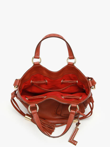 Bucket Bag S Premier Flirt Leder Lancel Rood premier flirt A10109 ander zicht 4