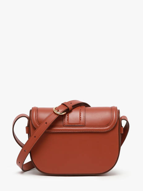 Cross Body Tas Sienna Leder Lancel Rood sienna A13718 ander zicht 4