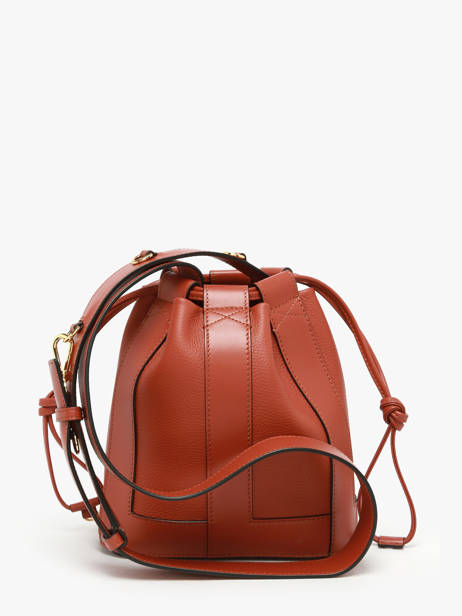 Cross Body Tas Elles Leder Lancel Rood elles A13979 ander zicht 4