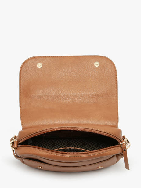 Cross Body Tas Zip Lulu castagnette Bruin zip YRONDE ander zicht 3