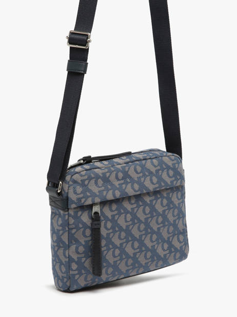 Cross Body Tas Unstructured Gerecycleerd Polyester Calvin klein jeans Blauw unstructured 4G3175G ander zicht 1