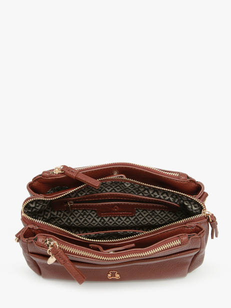 Cross Body Tas Soft Lulu castagnette Bruin soft YAMINA ander zicht 2