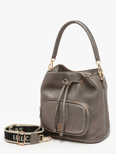 Cross Body Tas Pocket Lulu castagnette Zilver pocket ZAID ander zicht 2