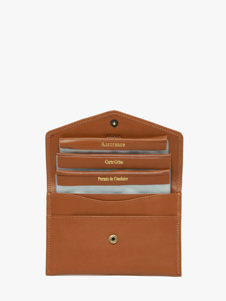 Papierhouder Leder Katana Bruin marina 753104 ander zicht 1