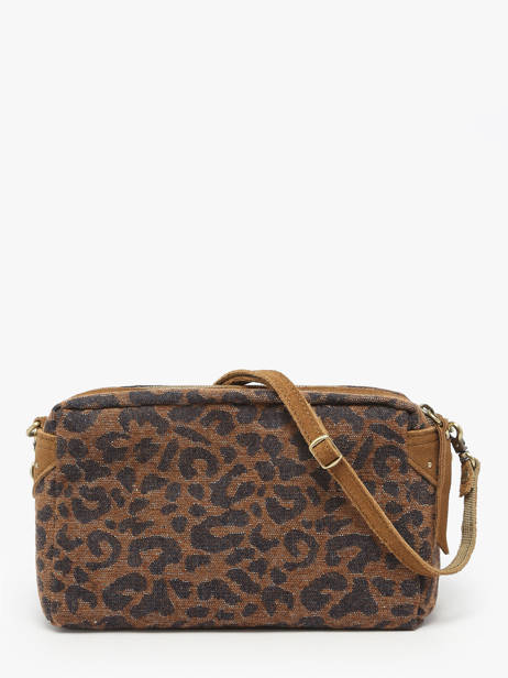 Cross Body Tas Jn Mila louise Bruin jn 2367AJN1 ander zicht 3