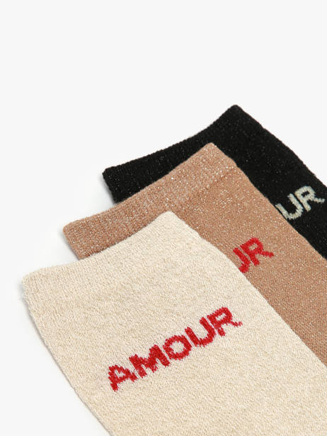 Damessokken Amour Lurex 3 Paar Pieces Veelkleurig socks women 17148222 ander zicht 1