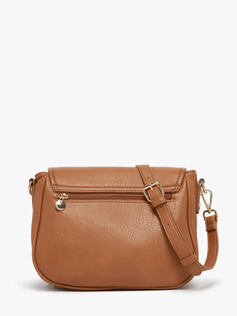 Cross Body Tas Zip Lulu castagnette Bruin zip ZAHAR ander zicht 4