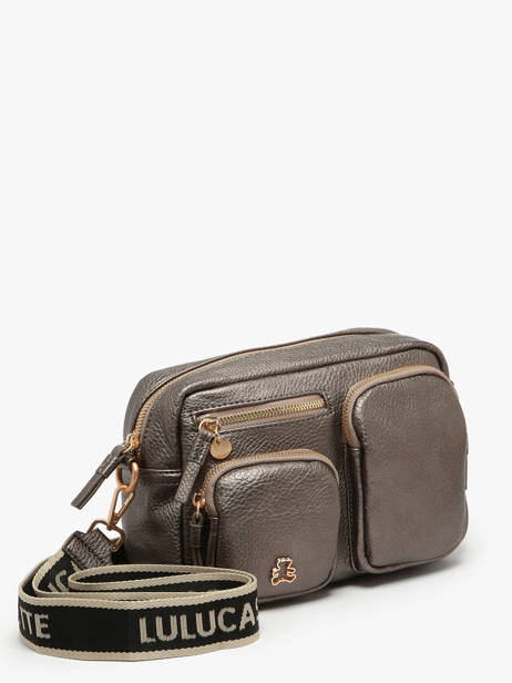 Cross Body Tas Pocket Lulu castagnette Zilver pocket ZAHRA ander zicht 2