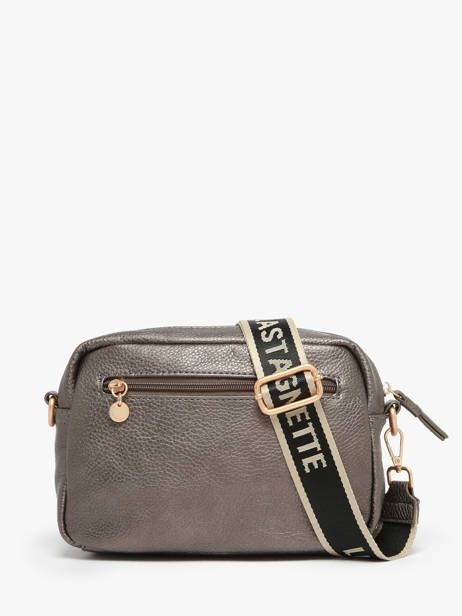 Cross Body Tas Pocket Lulu castagnette Zilver pocket ZAHRA ander zicht 4