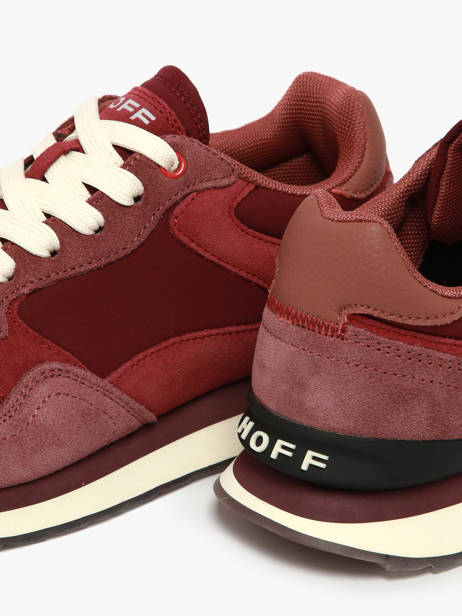 Sneakers City Dallas Hoff Rood women 22502008 ander zicht 3