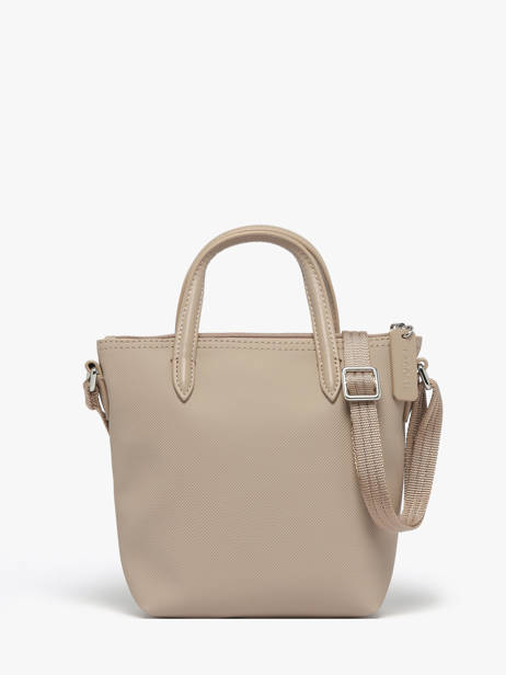 Cross Body Tas L.12.12 Concept Lacoste Beige l.12.12 concept NF2609PK ander zicht 4