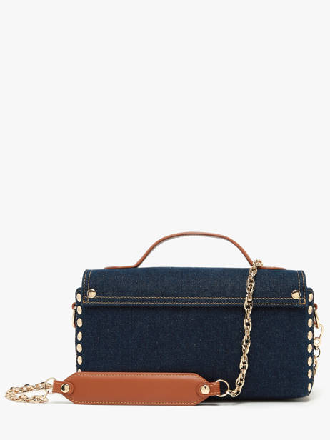 Cross Body Tas L'artisan Denim Brut Paul marius Blauw denim brut ARTI2DEB ander zicht 4