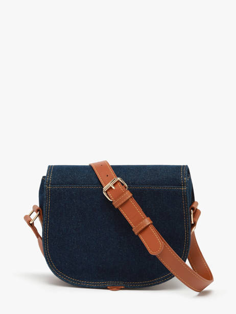 Cross Body Tas Le Bohémien Denim Brut Paul marius Blauw denim brut BOHEMDEB ander zicht 4