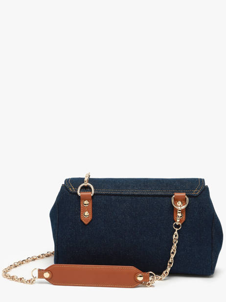 Cross Body Tas Le Suzon M Denim Brut Paul marius Blauw denim brut SUZM2DEB ander zicht 4
