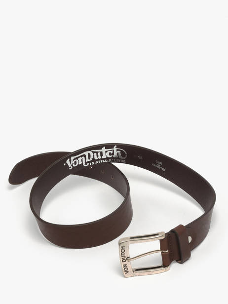 Verstelbare Riem Von dutch Bruin belt HUTCH ander zicht 2