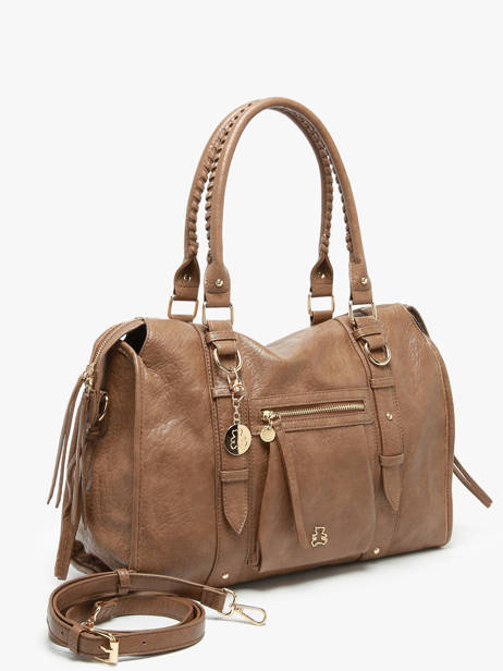 Schoudertas Bride Lulu castagnette Bruin bride ZAVIER ander zicht 2