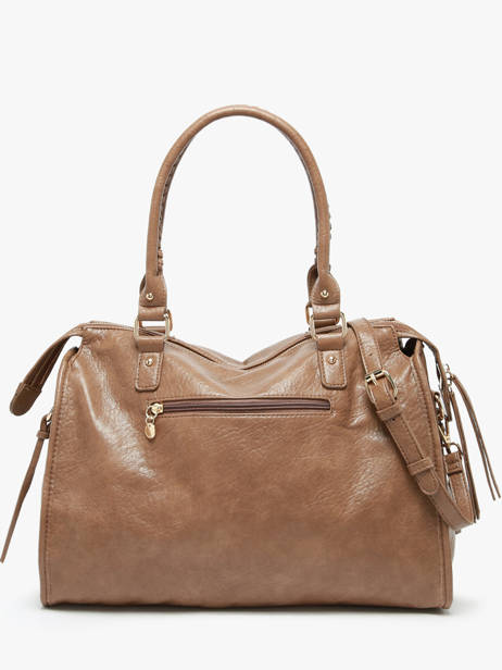 Schoudertas Bride Lulu castagnette Bruin bride ZAVIER ander zicht 4