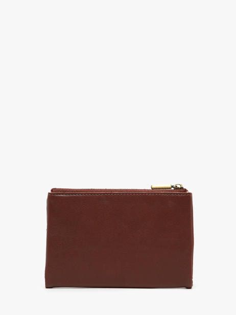 Portefeuille Leder Mila louise Beige vintage 3760C ander zicht 2