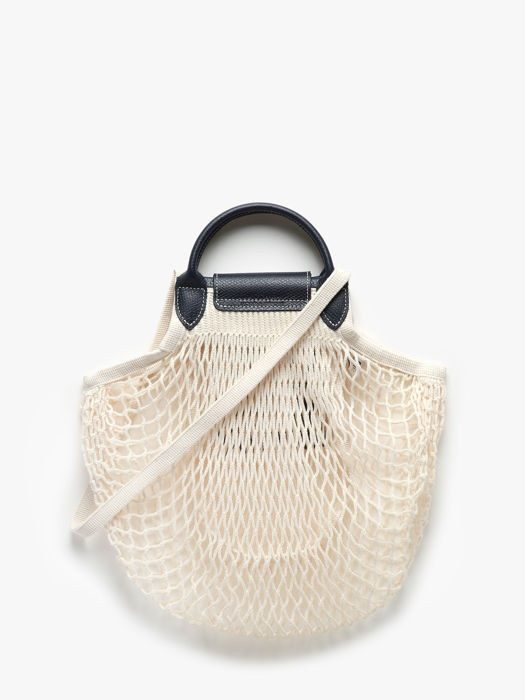 Longchamp Le pliage filet poche Schoudertas Blauw