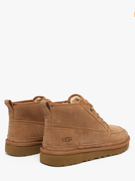 Bottines Neumel Moc Uit Leder Ugg Bruin men 1121645 ander zicht 2