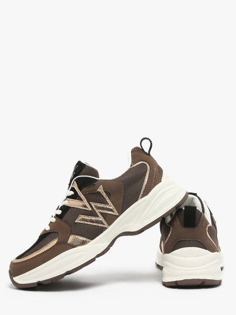 Sneakers Vanessa wu Bruin women BK2811CH ander zicht 3