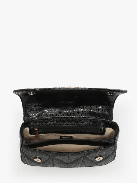 Cross Body Tas Aldina Guess Zwart aldina GG966320 ander zicht 3