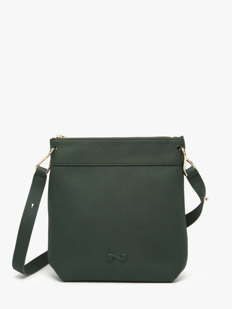Cross Body Tas Tiki Mini Leder Nathan baume Groen victoria N1910586