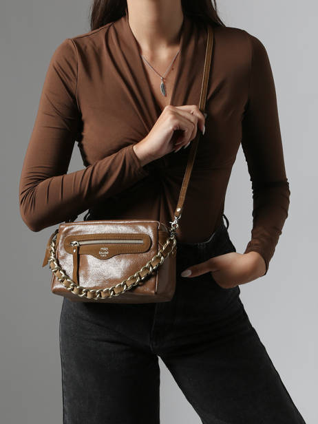 Cross Body Tas Lx Mila louise Bruin lx 2367ALX1 ander zicht 1